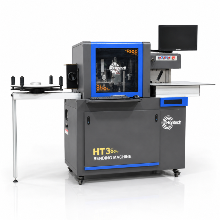 HT3 channel letter bender rear view