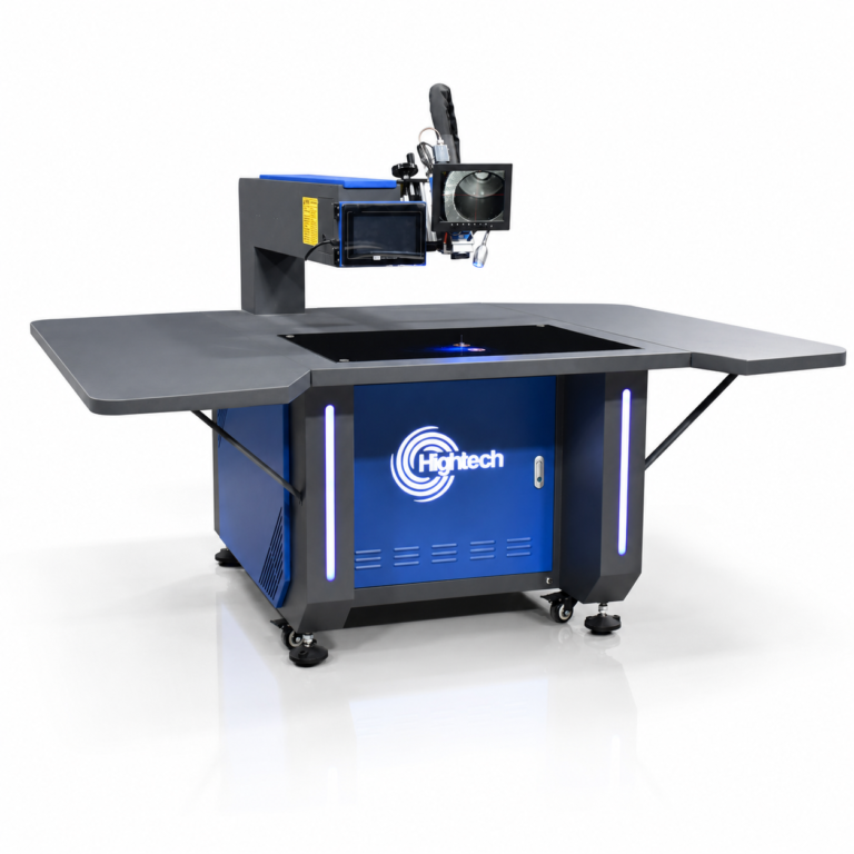 HT-FWT 1500W fiber laser welder working view