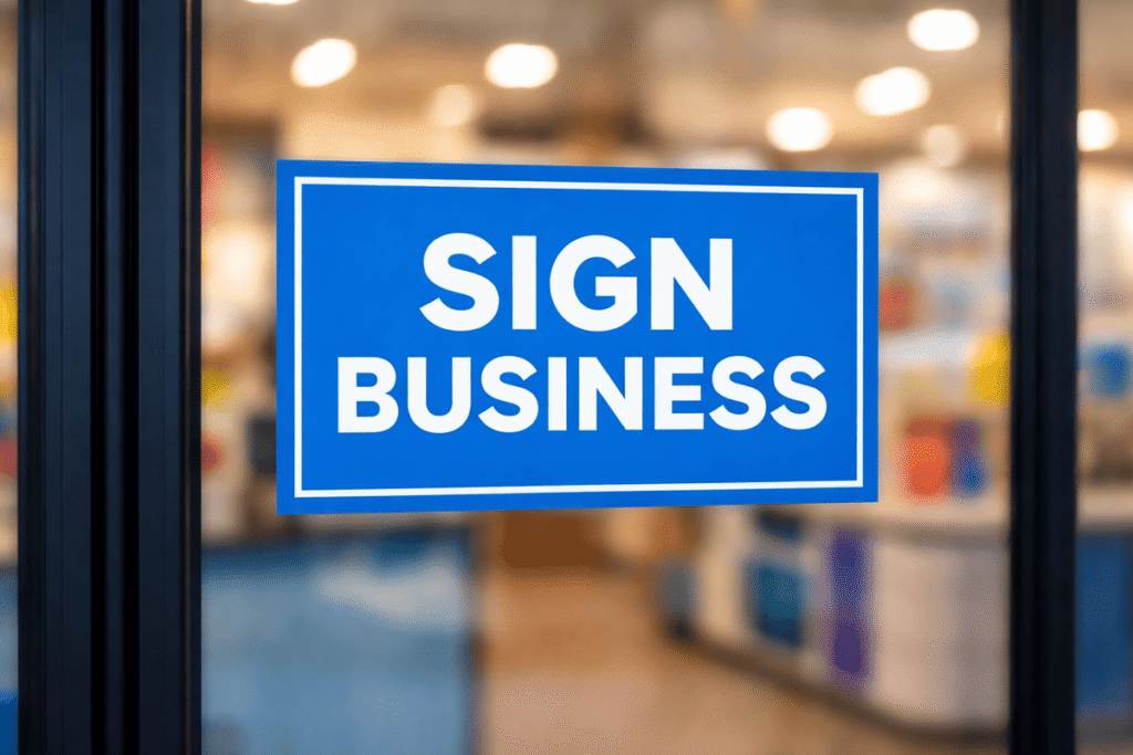 How to start a sign business at home