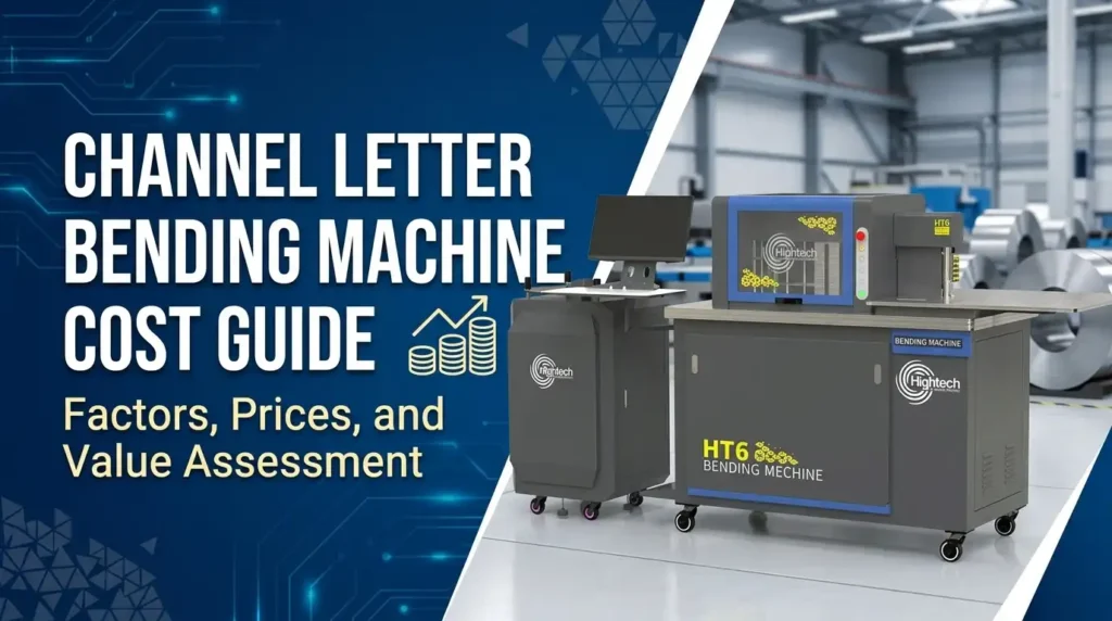 Channel Letter Bending Machine Cost: A Complete Pricing Guide