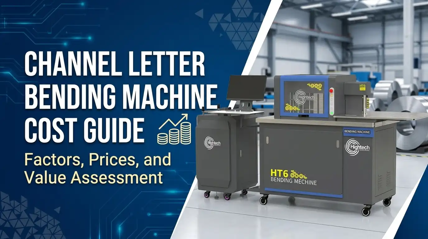 Channel Letter Bending Machine Cost: A Complete Pricing Guide