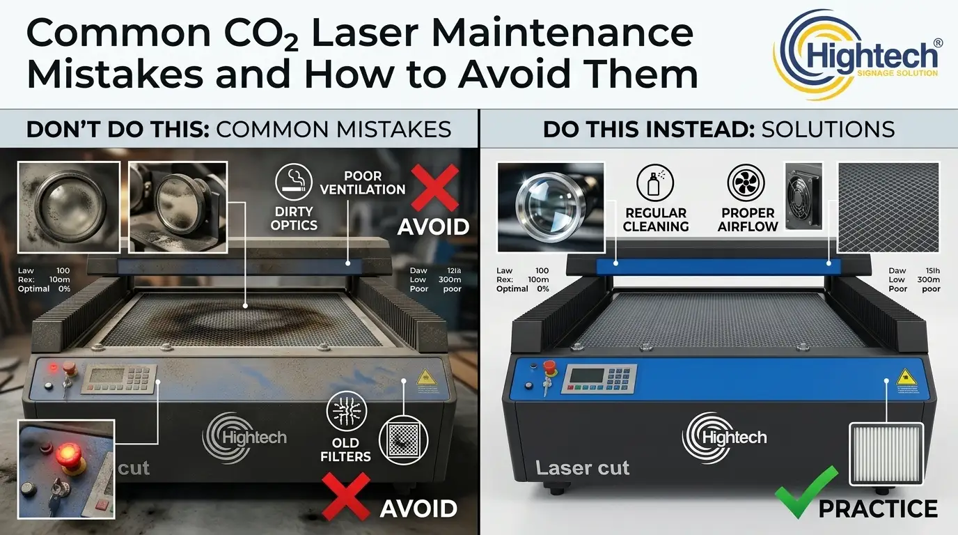 Common CO₂ Laser Maintenance Mistakes and How to Avoid Them