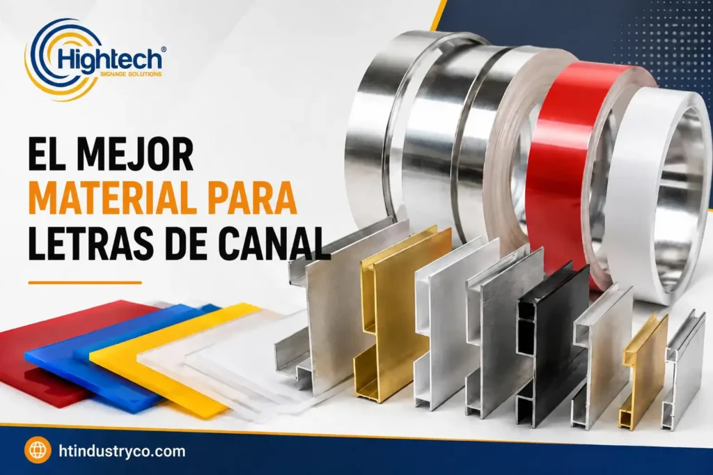 El mejor material para letras de canal: una guía completa para talleres de rotulación y fabricantes