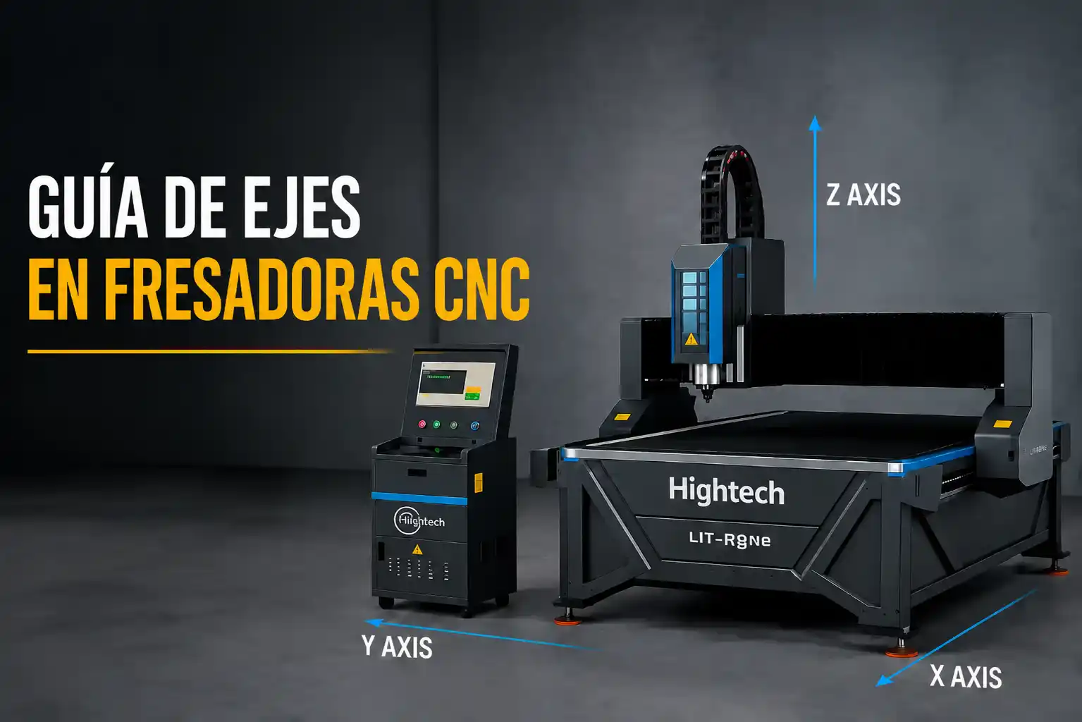 Guía de ejes en fresadoras CNC: Diferencias entre máquinas de 3, 4 y 5 ejes