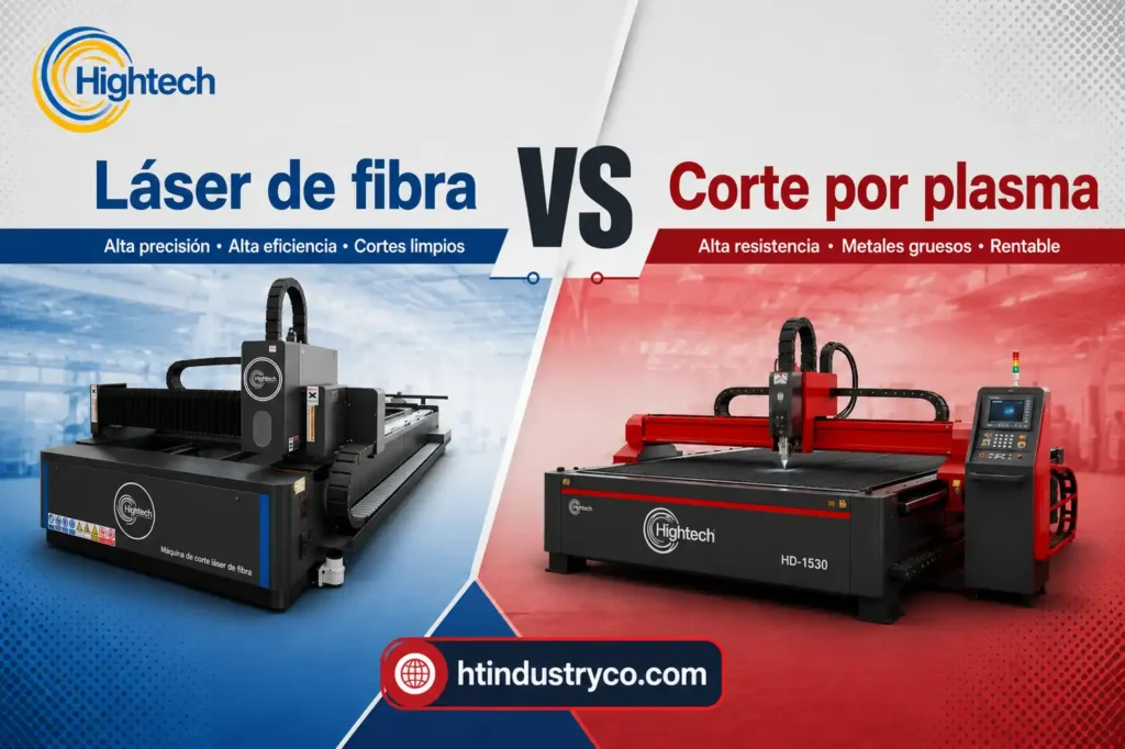 Láser de fibra vs. Corte por plasma