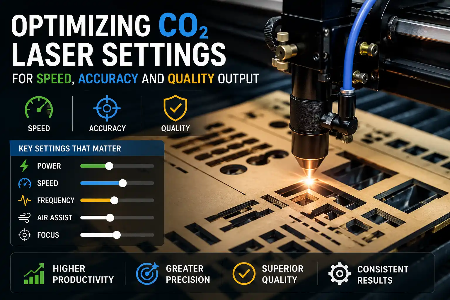 Optimizing CO₂ Laser Settings