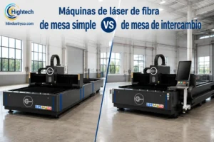 Máquinas de láser de fibra de mesa simple vs. mesa de intercambio: ¿cuál es la adecuada para su taller?