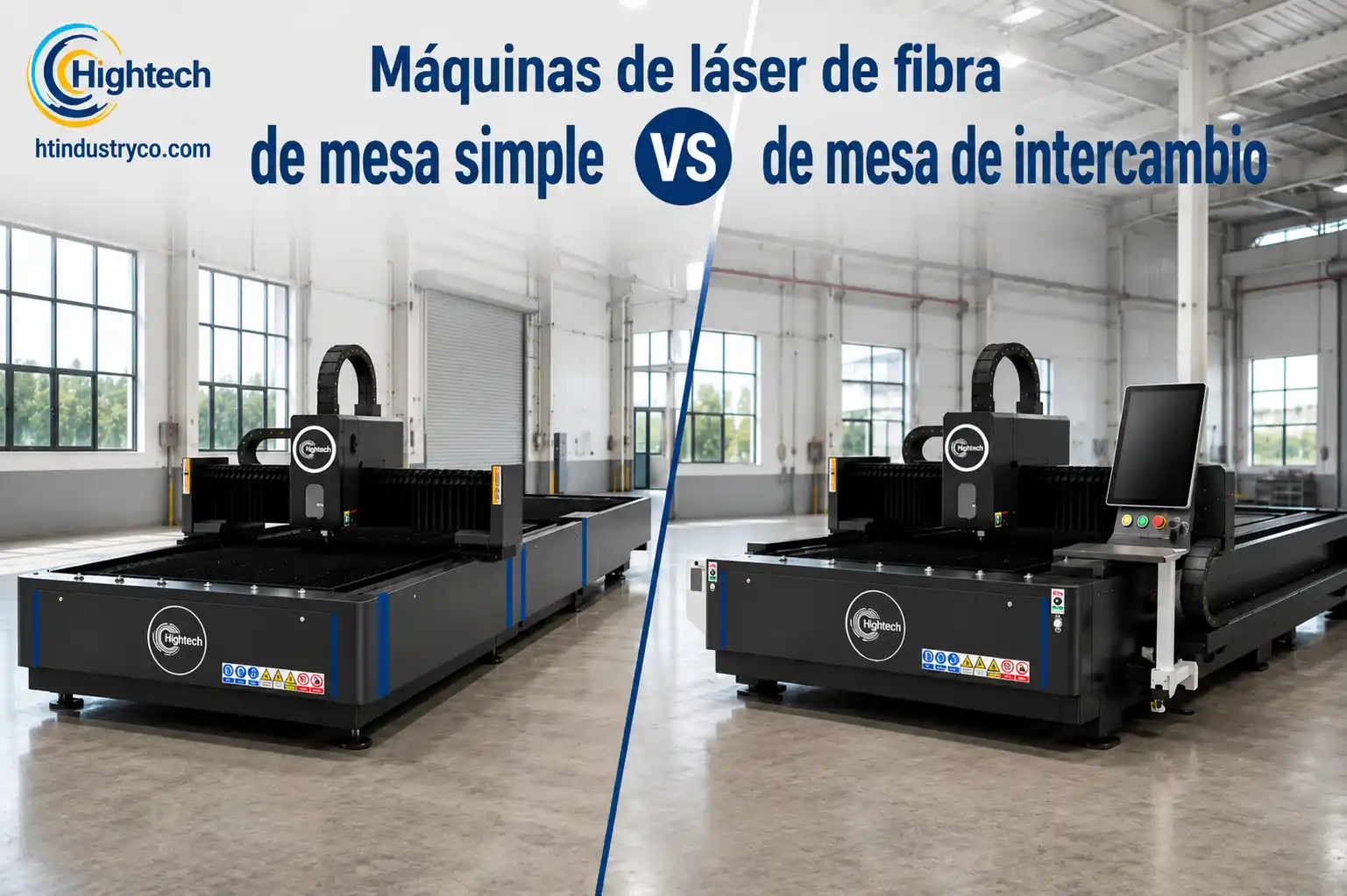 Máquinas de láser de fibra de mesa simple vs. mesa de intercambio: ¿cuál es la adecuada para su taller?