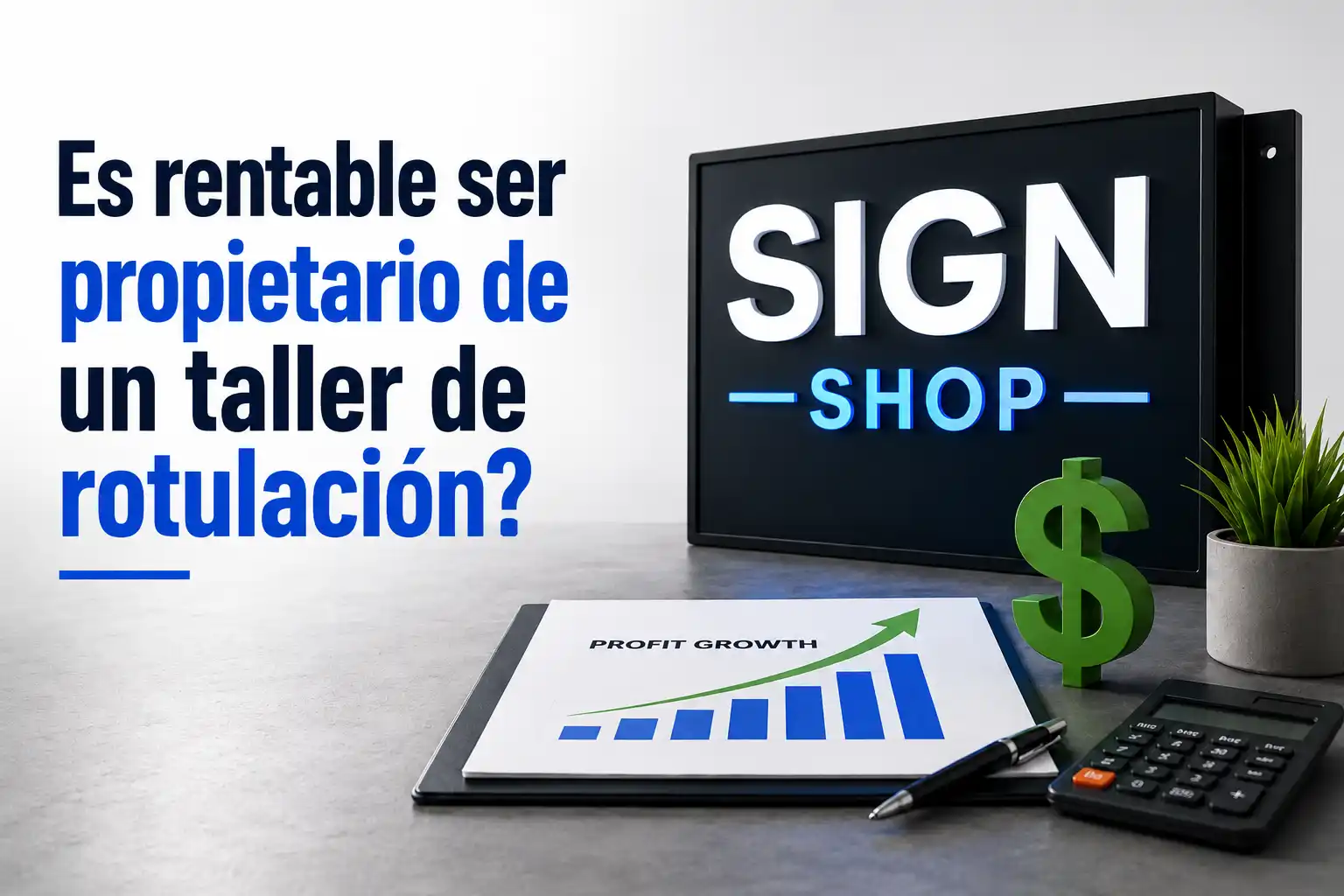 ¿Es rentable ser propietario de un taller de rotulación? Guía de costos y ganancias