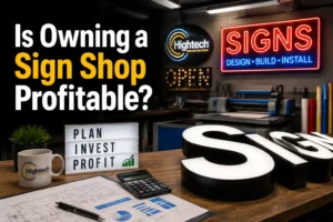 Is Owning a Sign Shop Profitable? Costs & Profit Guide