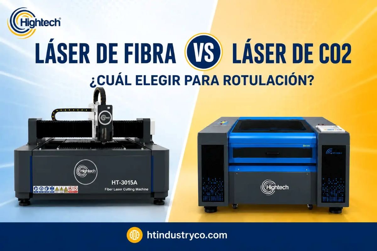 Láser de fibra frente a láser de CO2: ¿cuál elegir para rotulación?