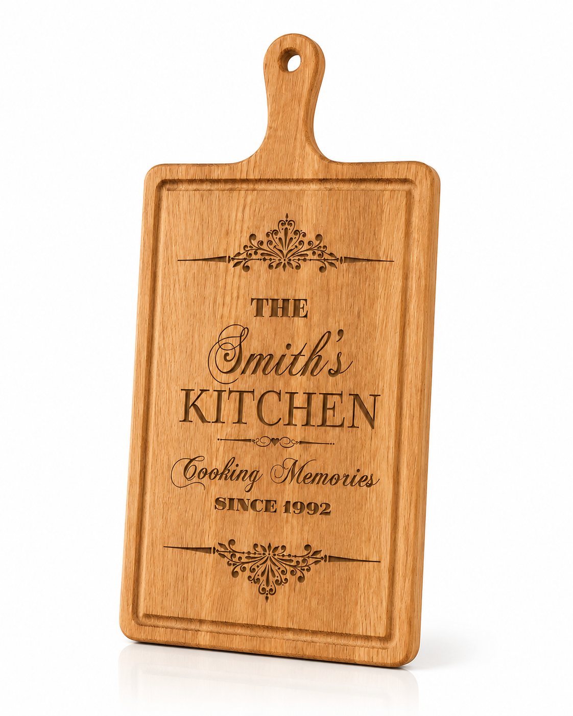 Wood engraving made with HT-R1 6090 CNC router