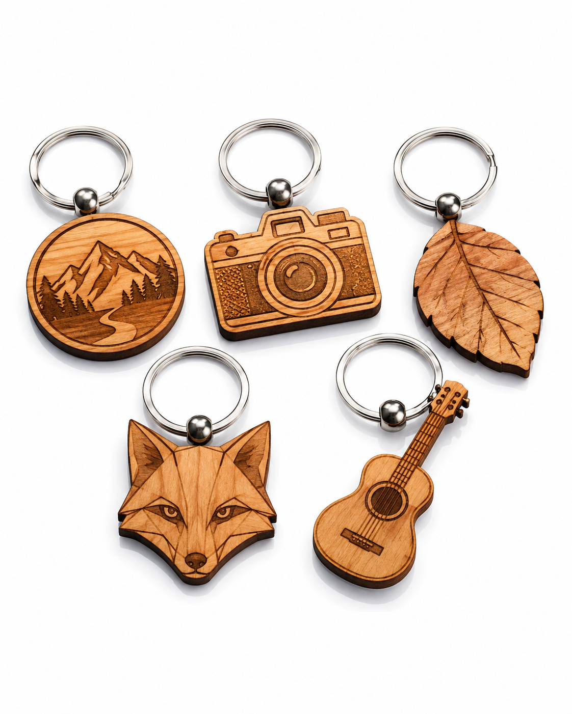 Wood cutting and engraving made with HT-CO2 7050-Z