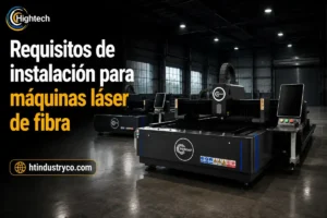 Requisitos de instalación para máquinas láser de fibra
