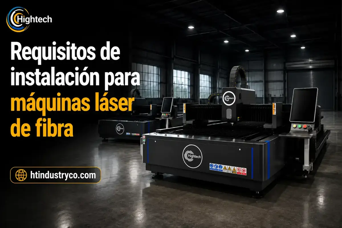 Requisitos de instalación para máquinas láser de fibra
