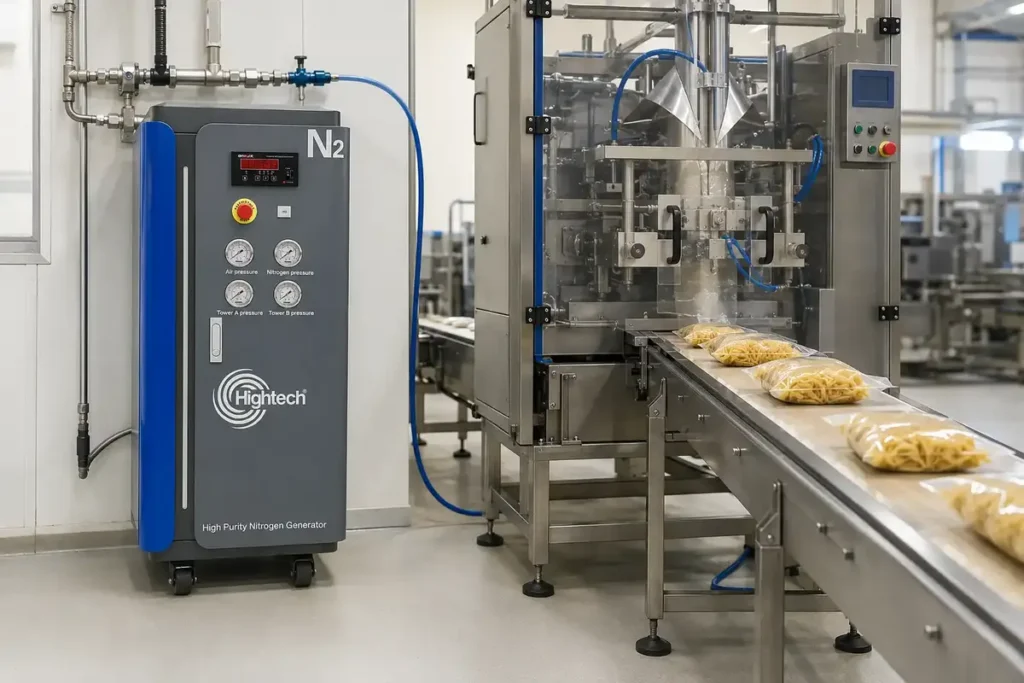Nitrogen for Food Packaging and Preservation